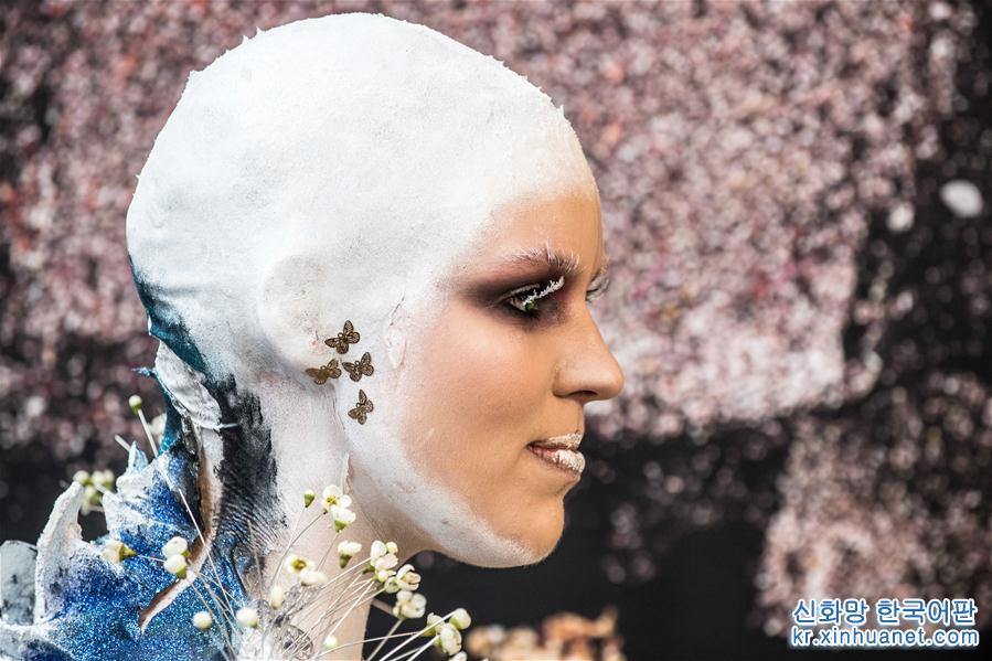（新华视界）（6）2019“灰姑娘”国际美容美妆博览会在立陶宛首都举行