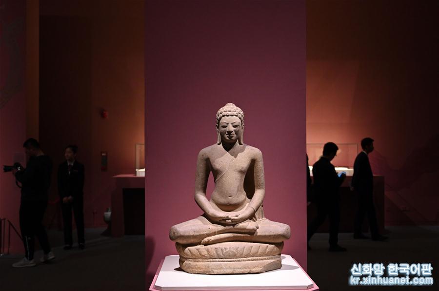 （文化）（5）丝绸之路国家博物馆文物精品展在京开幕