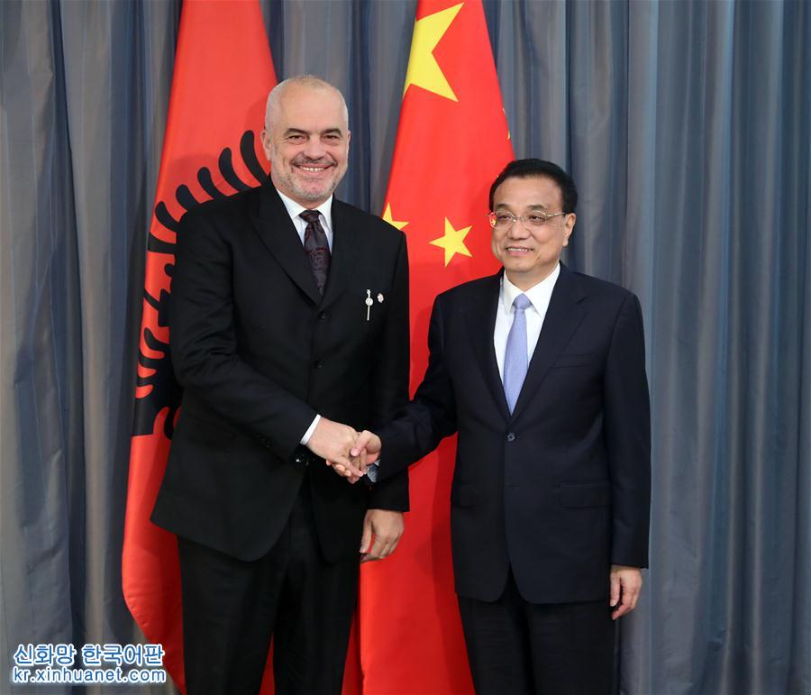 （时政）李克强会见阿尔巴尼亚总理拉马