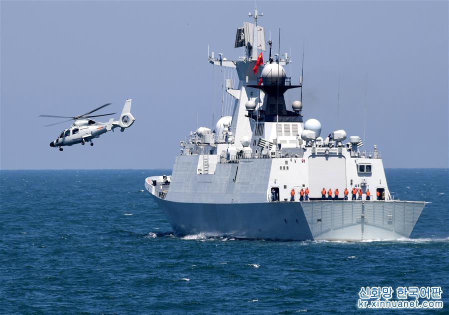 （人民海军70年）（2）中国-东南亚国家“海上联演—2019”在青岛举行