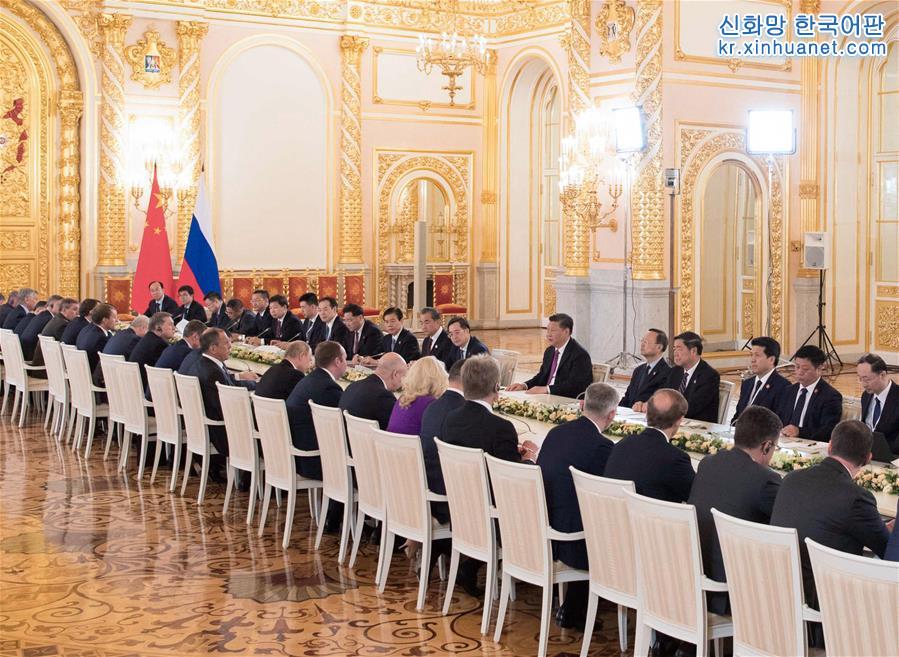 （XHDW）（3）习近平同俄罗斯总统普京举行会谈