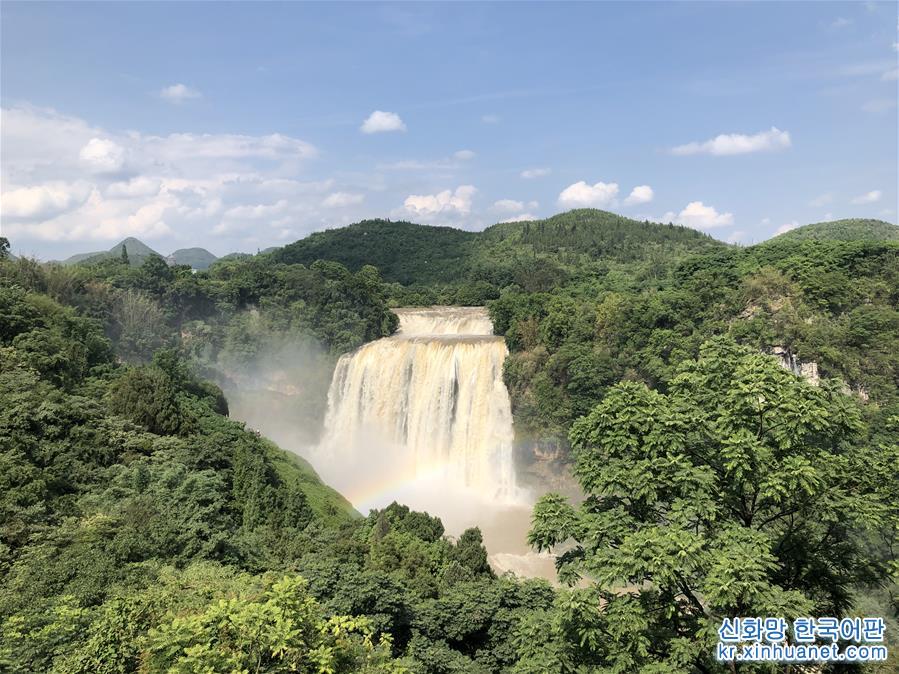 （新华视界）（2）贵州黄果树大瀑布进入丰水期