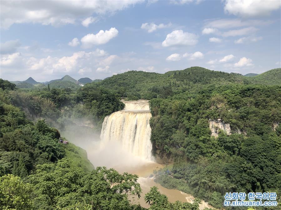 （环境）（2）贵州黄果树大瀑布进入丰水期