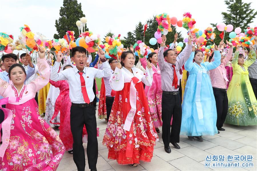 （新华视界）（2）朝鲜民众热烈欢迎习近平
