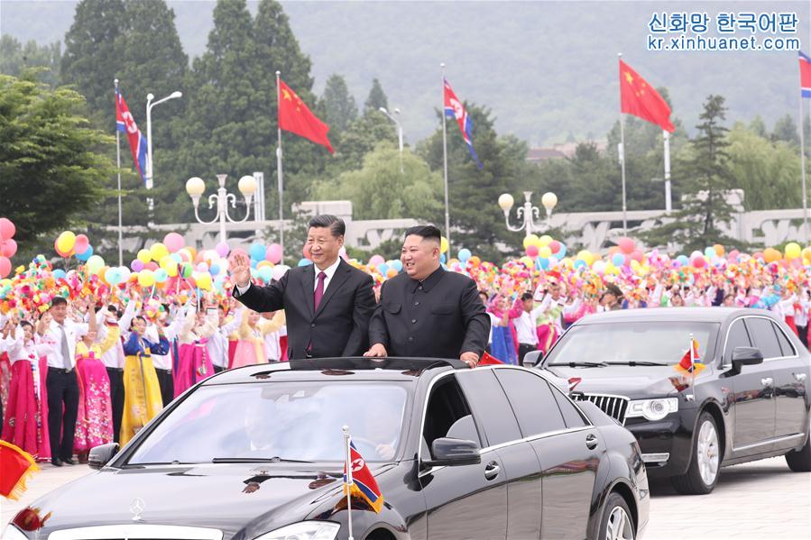 （時政）（2）習近平抵達平壤開始對朝鮮民主主義人民共和國進行國事訪問