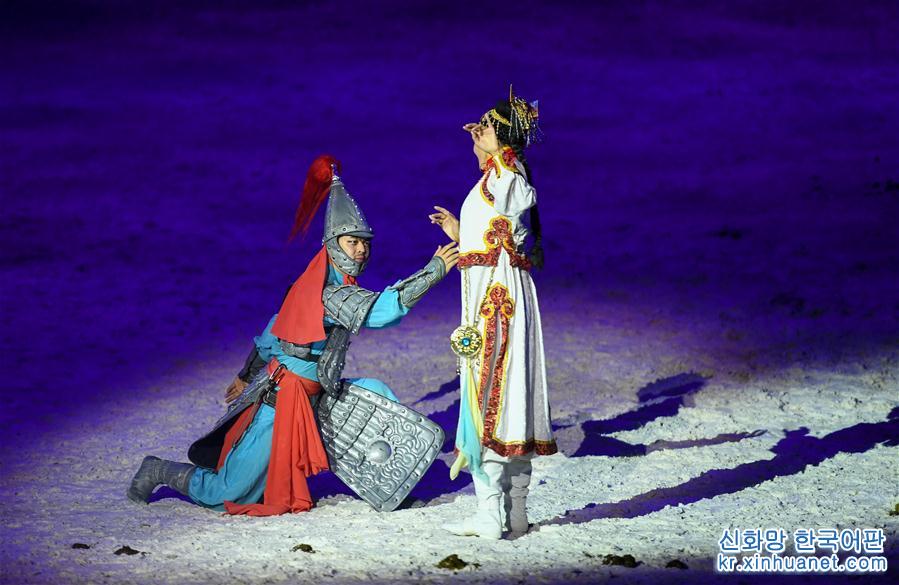 （社会）（1）大型实景剧《蒙古马》在锡林浩特上演