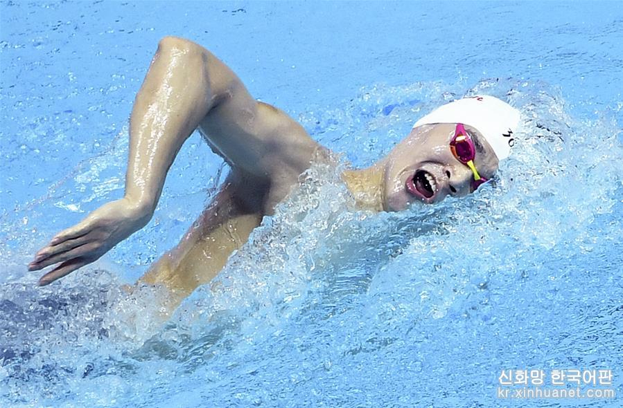 （游泳世锦赛）（4）游泳——男子400米自由泳：孙杨夺冠