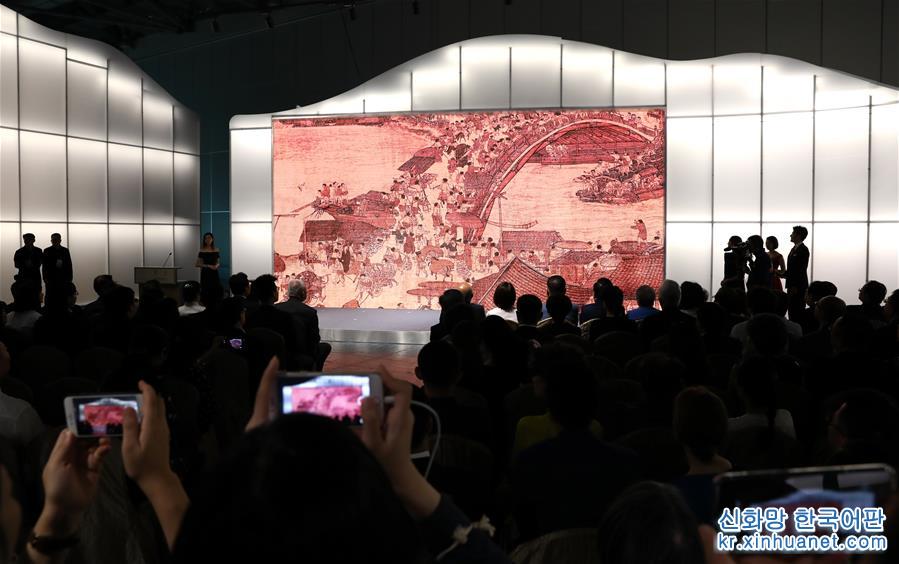 （图文互动）（2）《清明上河图3.0》数码艺术香港展在港开幕