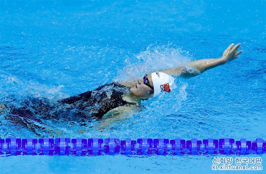（游泳世锦赛）（12）游泳——女子400米个人混合泳：叶诗文摘银
