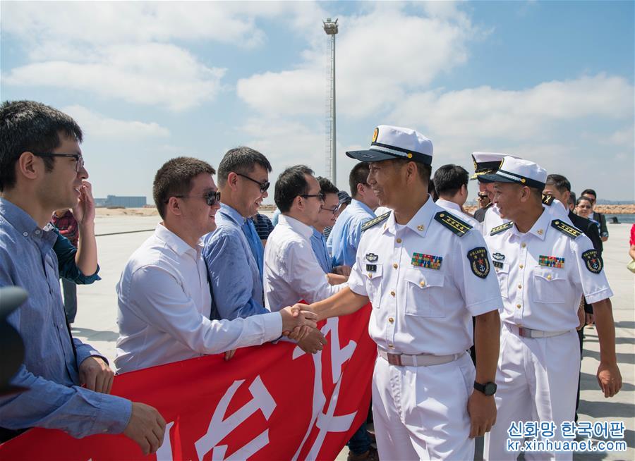 （國際）（1）中國海軍西安艦抵達埃及亞歷山大港