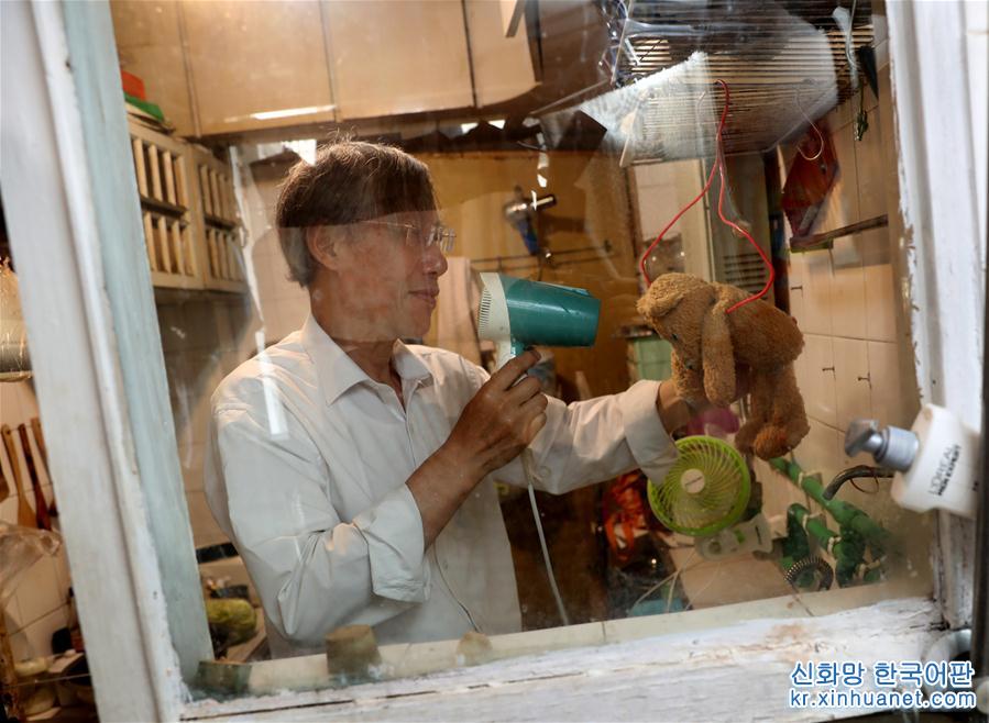 （图片故事）（6）上海：七旬老人的“毛绒娃娃医院”