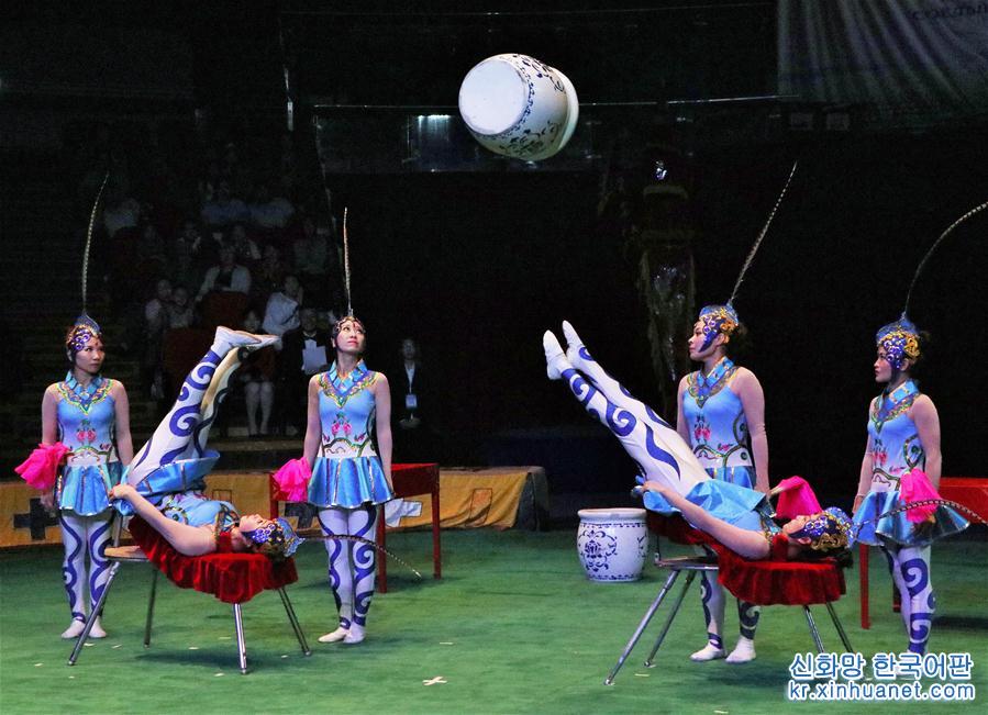 （国际）（1）《情满丝路》杂技武术专场演出在蒙古国首都上演