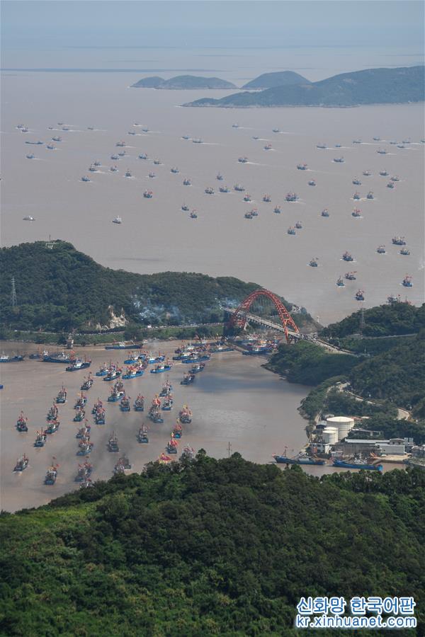 （社会）（3）东海伏季休渔结束 浙江象山千艘渔船整装出海