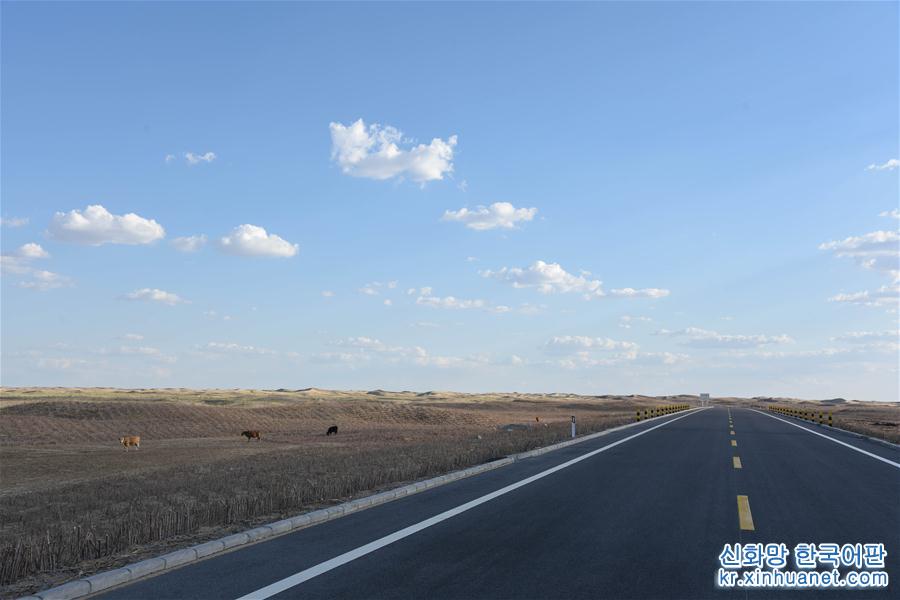 （社会）（3）库布齐沙漠中的穿沙公路