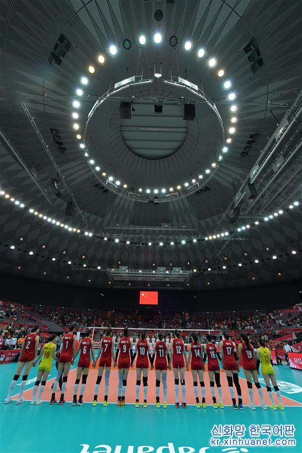 （体育）（4）排球——女排世界杯：中国队对阵阿根廷队 