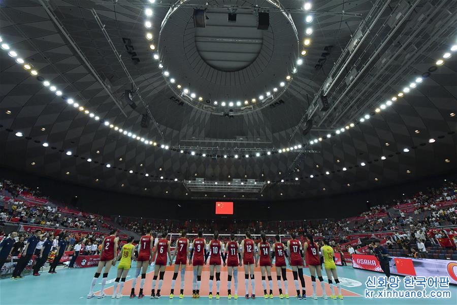 （体育）（5）排球——女排世界杯：中国队对阵阿根廷队 