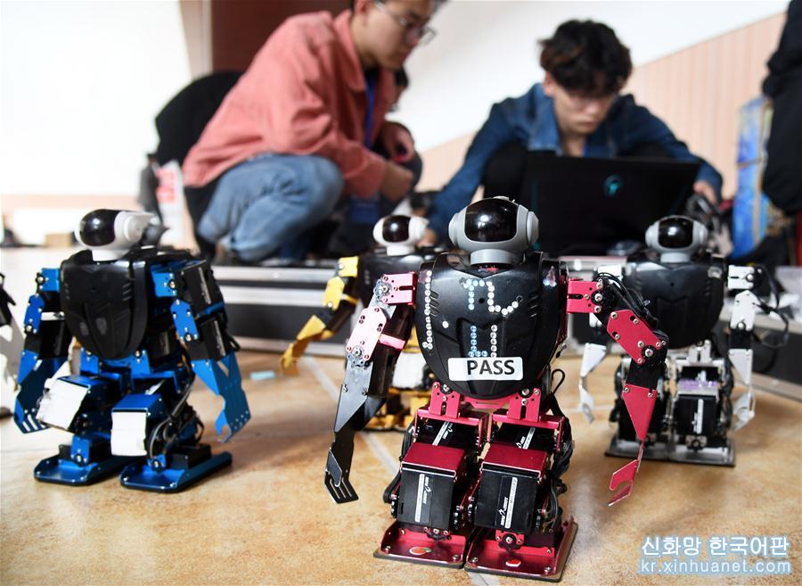 （科技）（6）2019中国智能机器人大赛在青岛举行