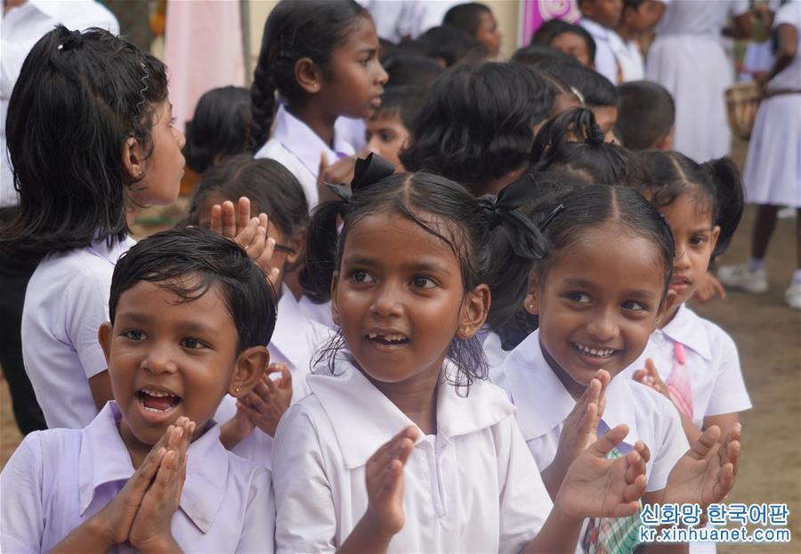 （國際·圖文互動）（2）通訊：中國企業助力斯裏蘭卡學校提升教育夢想