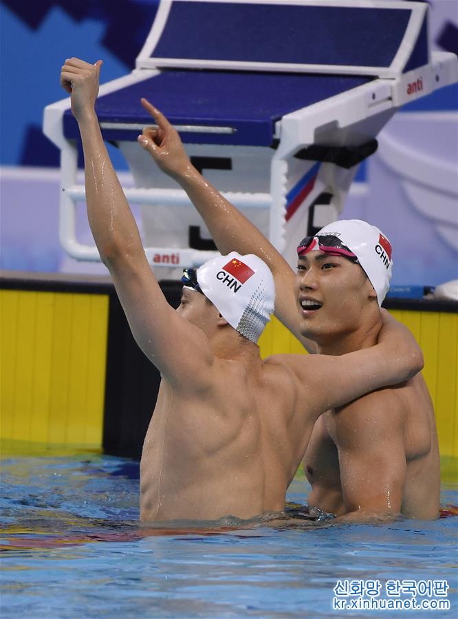 （军运会）（6）水上救生——男子4X50米混合救生接力：中国队夺冠