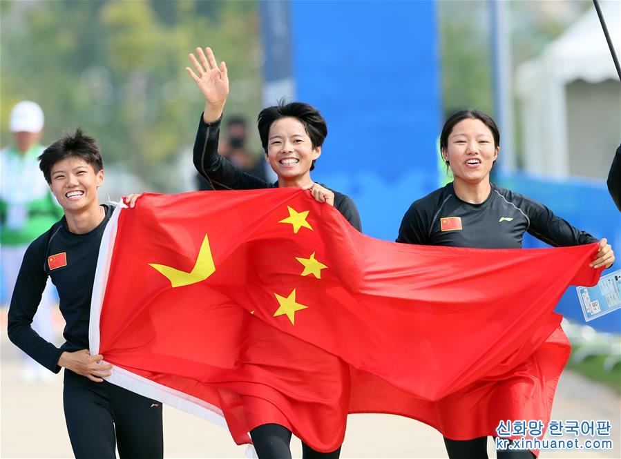（軍運會）（2）軍事五項——女子障礙跑接力：中國隊奪冠