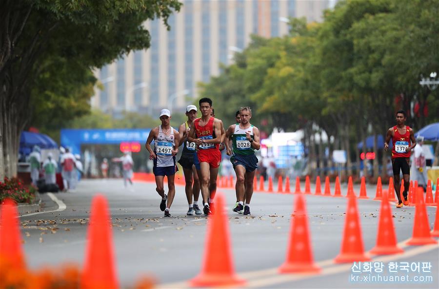（軍運會）（6）田徑——男子20公里競走:中國選手許皓奪冠