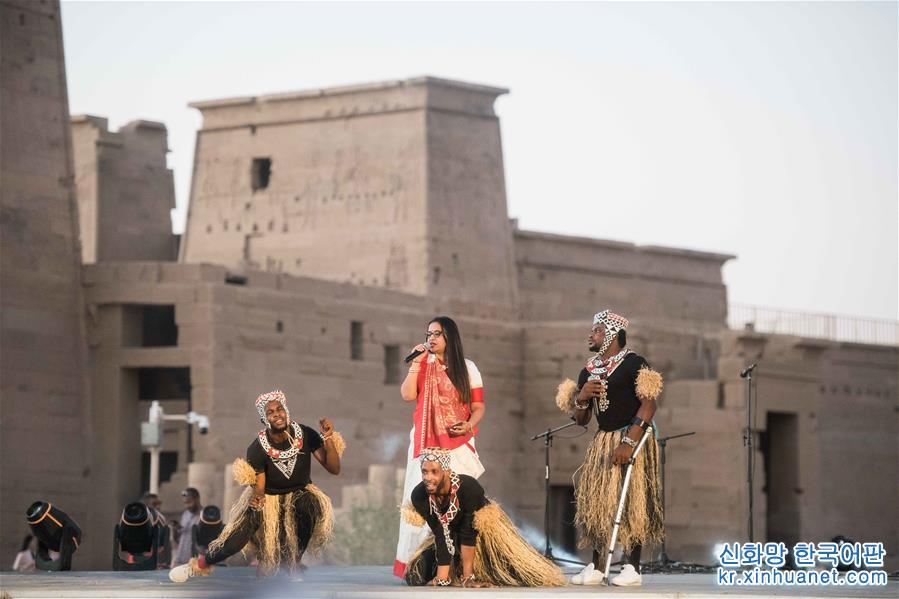 （國際）（1）第四屆中非藝術節在埃及阿斯旺開幕