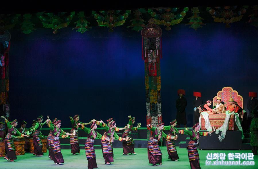 （文化）（6）藏戏《六弦情缘》亮相中国戏剧节