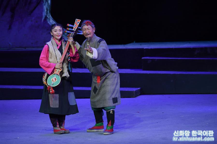 （文化）（4）藏戏《六弦情缘》亮相中国戏剧节