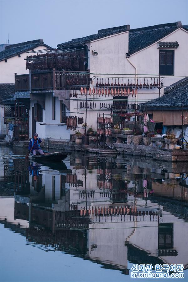 （新华视界）（2）浙江安昌古镇：水乡风情延千年