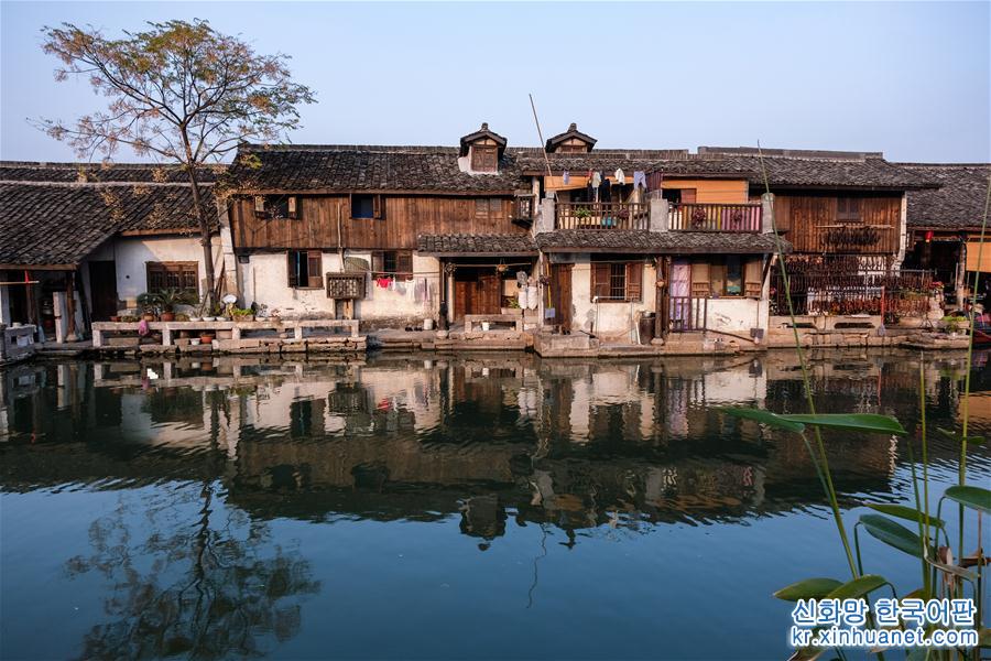 （新华视界）（6）浙江安昌古镇：水乡风情延千年