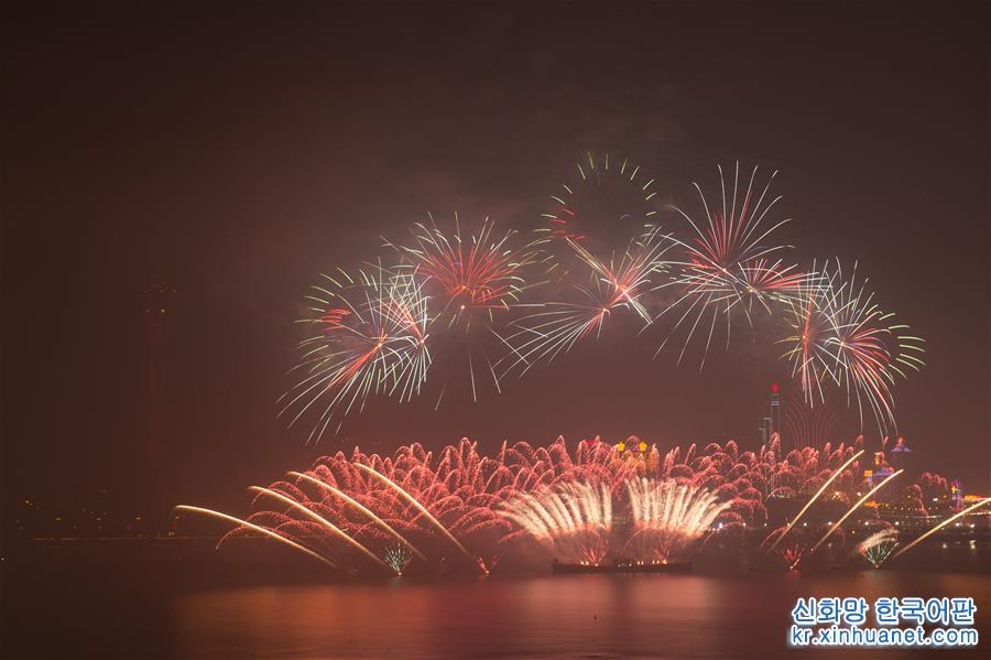 （澳门回归20周年）（5）澳门与珠海首次联合举行烟花汇演庆祝澳门回归20周年