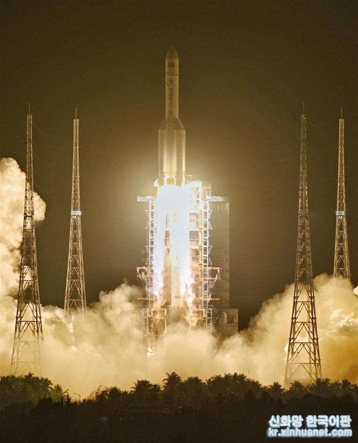 （科技）（2）長徵五號運載火箭成功發射實踐二十號衛星