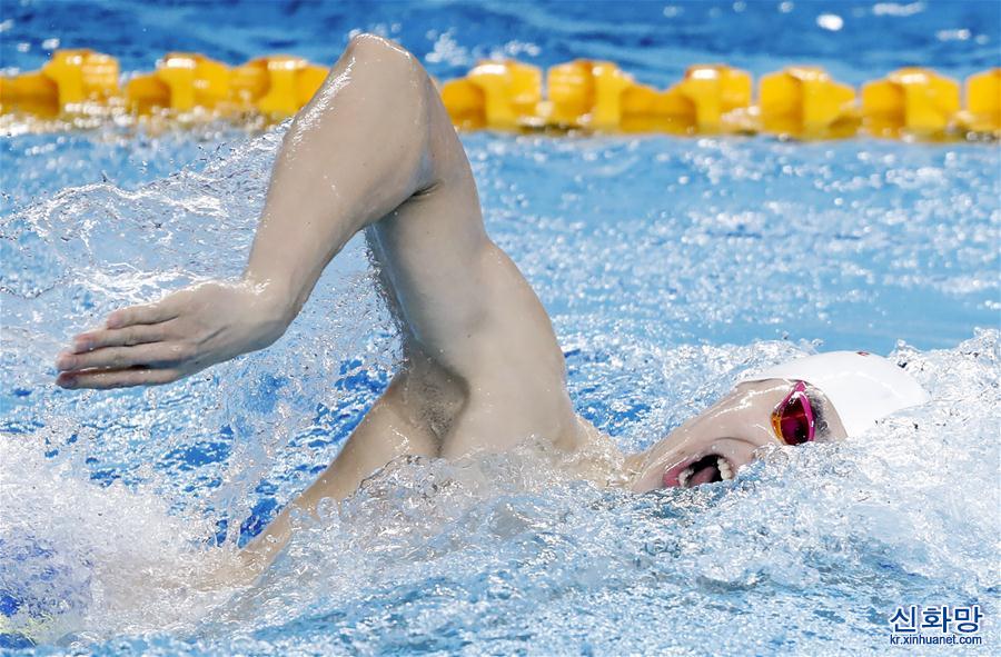 （體育）（4）游泳——FINA冠軍係列賽（北京站）：孫楊奪得男子200米自由泳冠軍