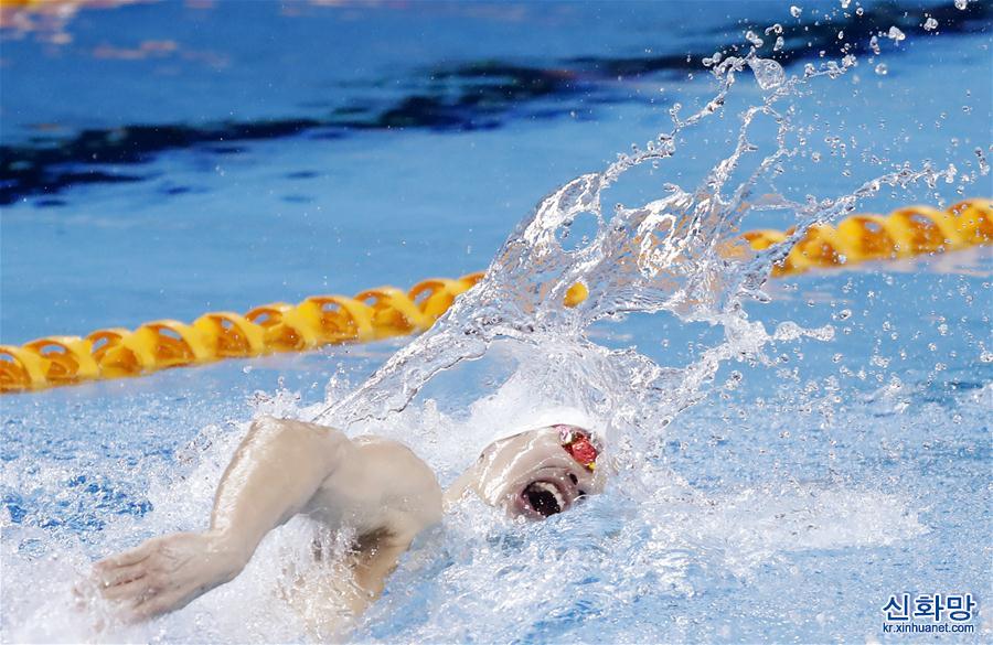 （體育）（7）游泳——FINA冠軍係列賽（北京站）：孫楊奪得男子200米自由泳冠軍