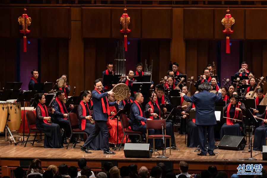 （国际）（3）上海民族乐团在华盛顿举行《海上生民乐》音乐会
