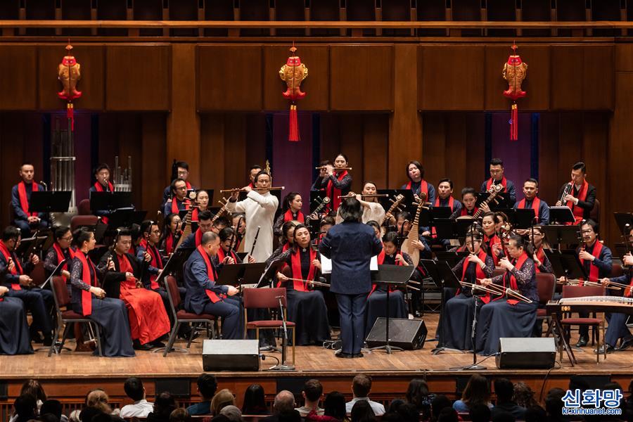 （国际）（2）上海民族乐团在华盛顿举行《海上生民乐》音乐会