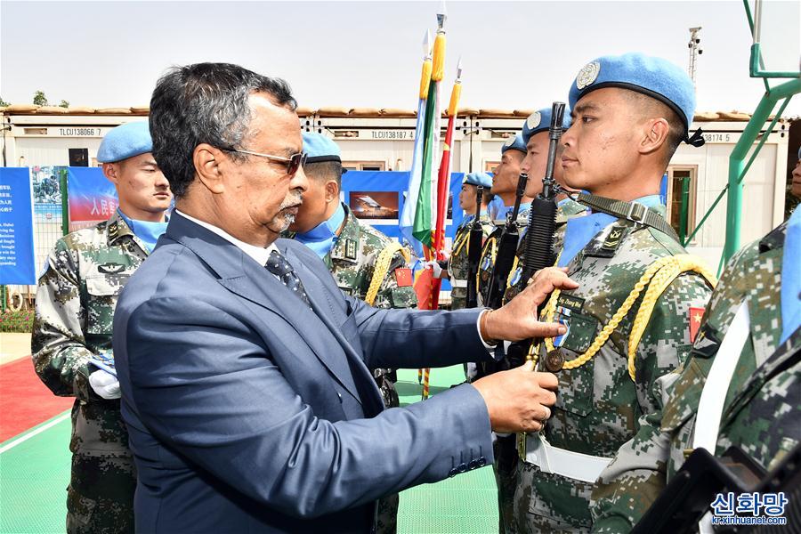（国际·图文互动）（1）中国413名维和官兵被联合国授予“和平荣誉勋章”