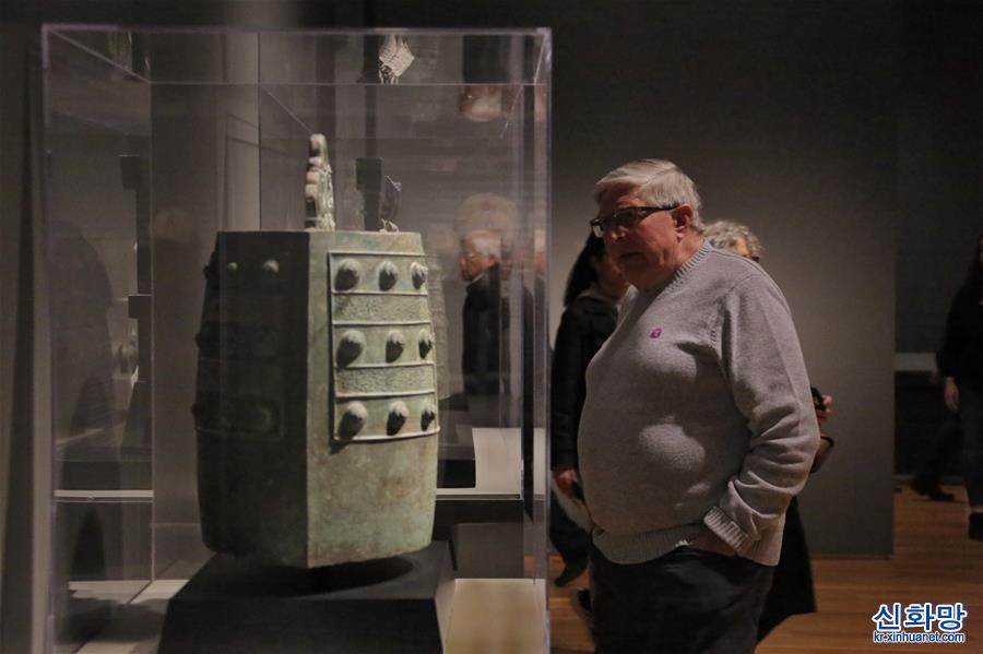 （國際）（2）中國古代青銅禮器展覽會預展在美國休斯敦舉行