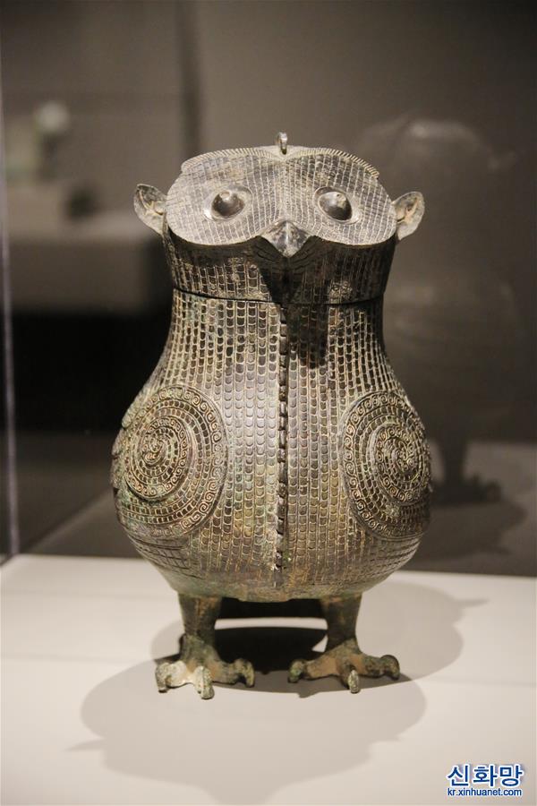 （国际）（4）中国古代青铜礼器展览会预展在美国休斯敦举行