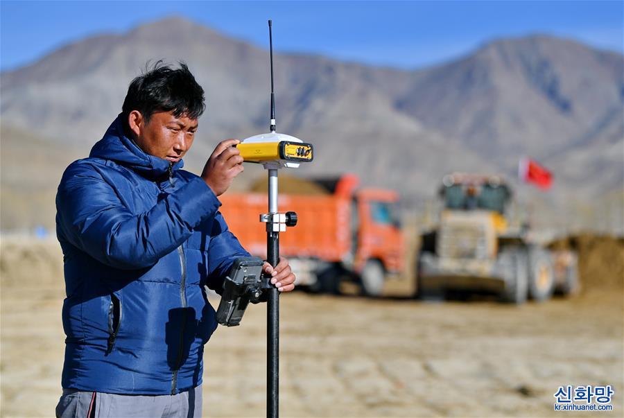 （經濟）（3）西藏日喀則：高標準農田施工忙