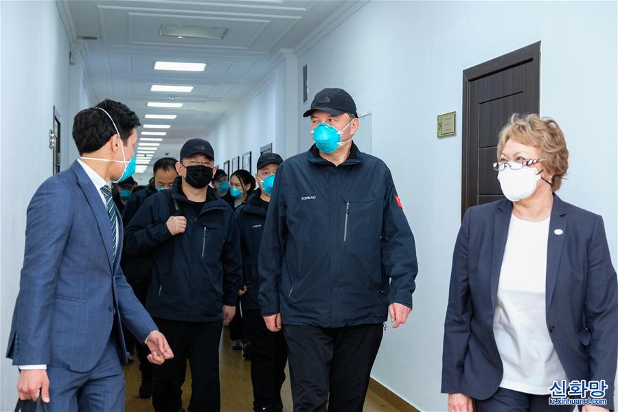 （國際疫情）（1）中國援哈薩克斯坦醫療隊在哈開展經驗分享和交流工作
