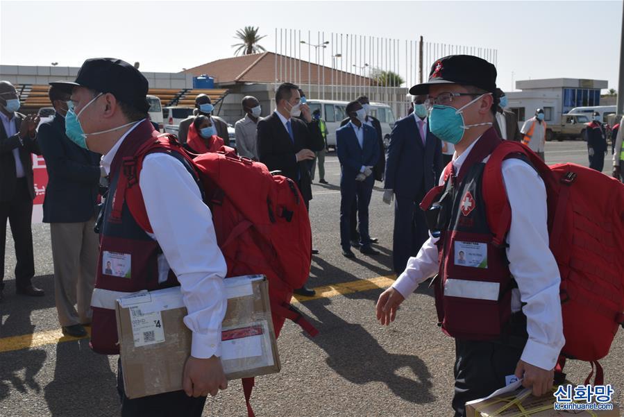 （国际疫情）（4）中国抗疫医疗专家组抵达苏丹