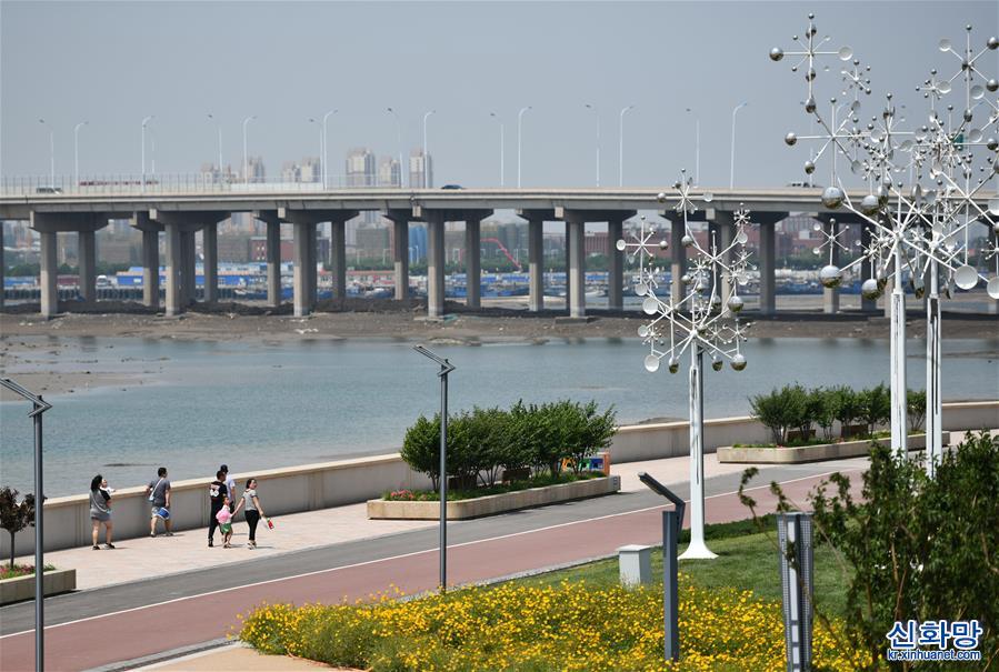 （新华视界）（2）天津：滨海步道 亲近海洋