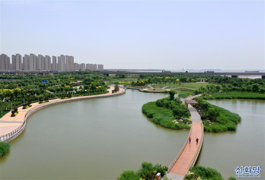 （新华视界）（3）天津：滨海步道 亲近海洋