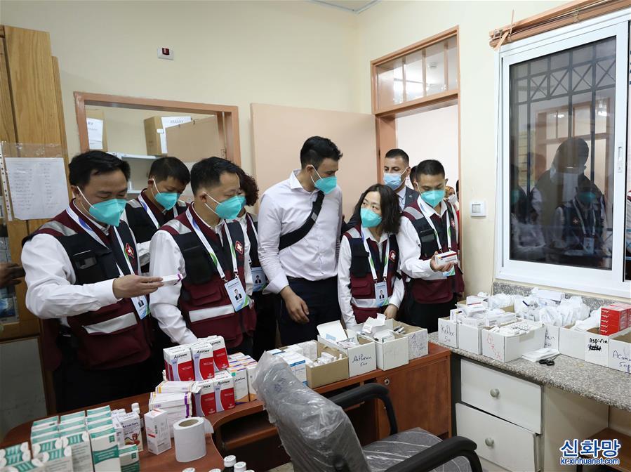 （國際疫情）（1）中國醫療專家組繼續在巴勒斯坦訪問交流