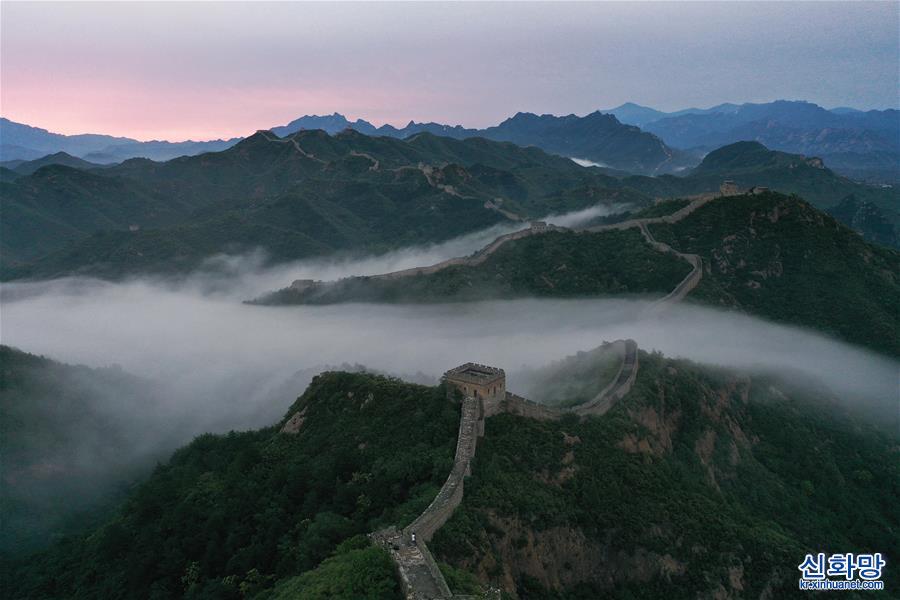 #（美丽中国）（5）云雾笼罩金山岭