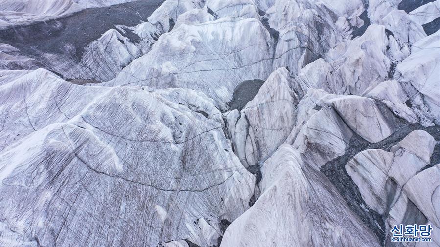 （环境）（7）鸟瞰长江源最雄伟的冰川——岗加曲巴冰川