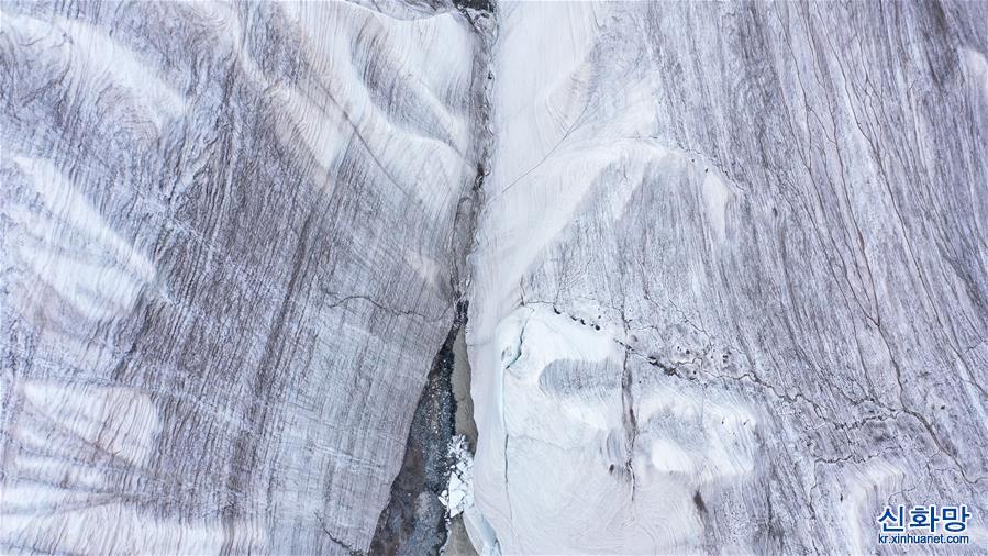 （环境）（5）鸟瞰长江源最雄伟的冰川——岗加曲巴冰川