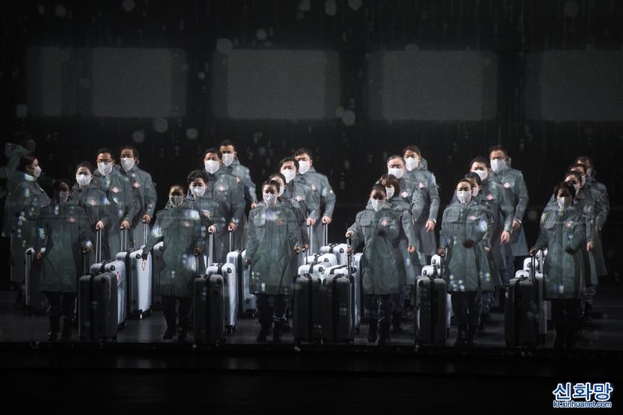 （文化）（1）抗疫題材民族歌劇《天使日記》在武漢首演
