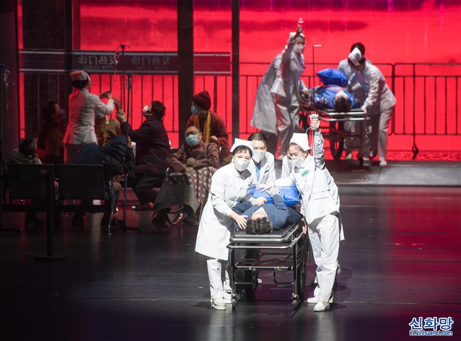 （文化）（2）抗疫题材民族歌剧《天使日记》在武汉首演